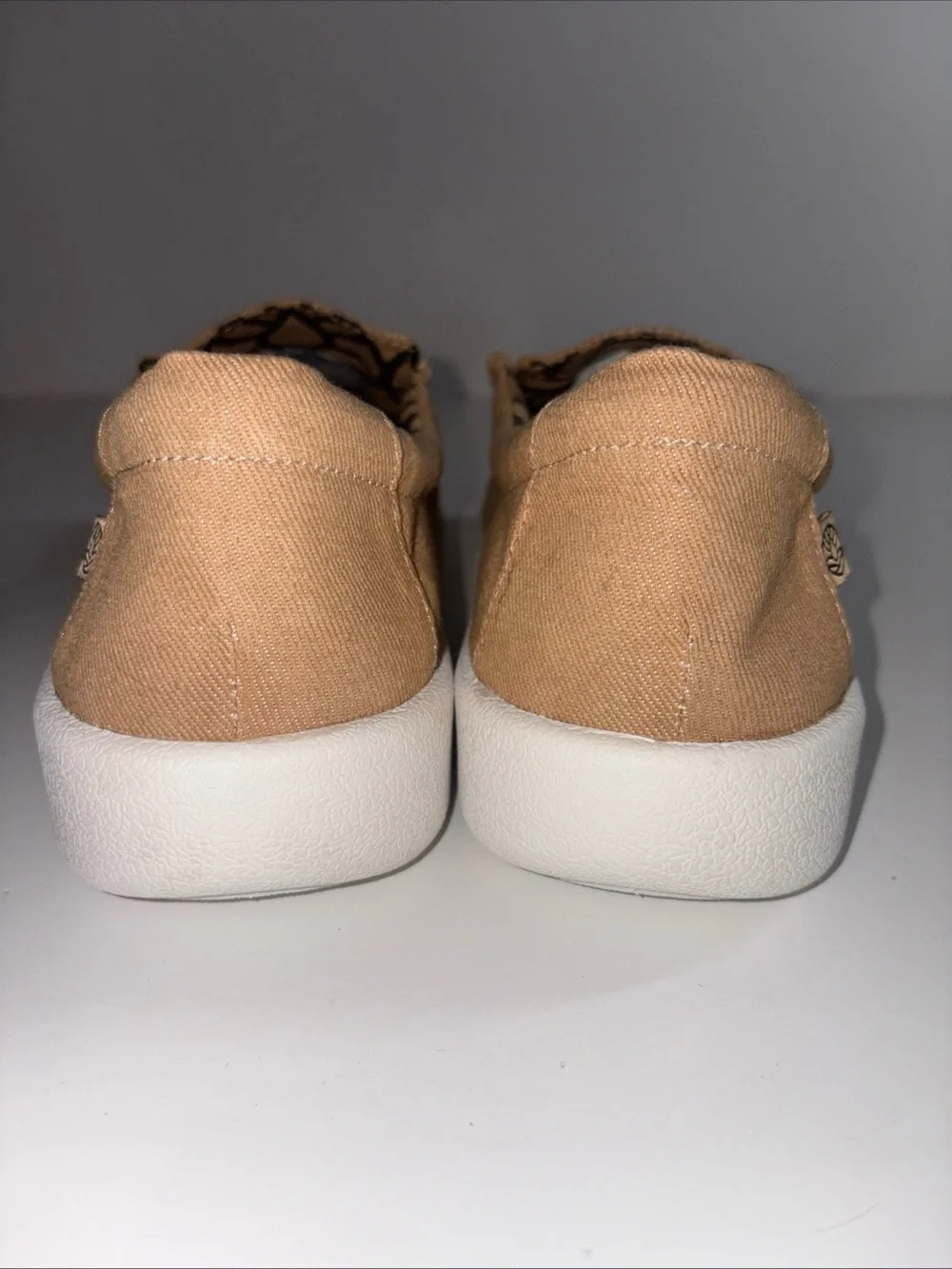 Freewaters Men’s Slip-On Canvas Shoes in Tan